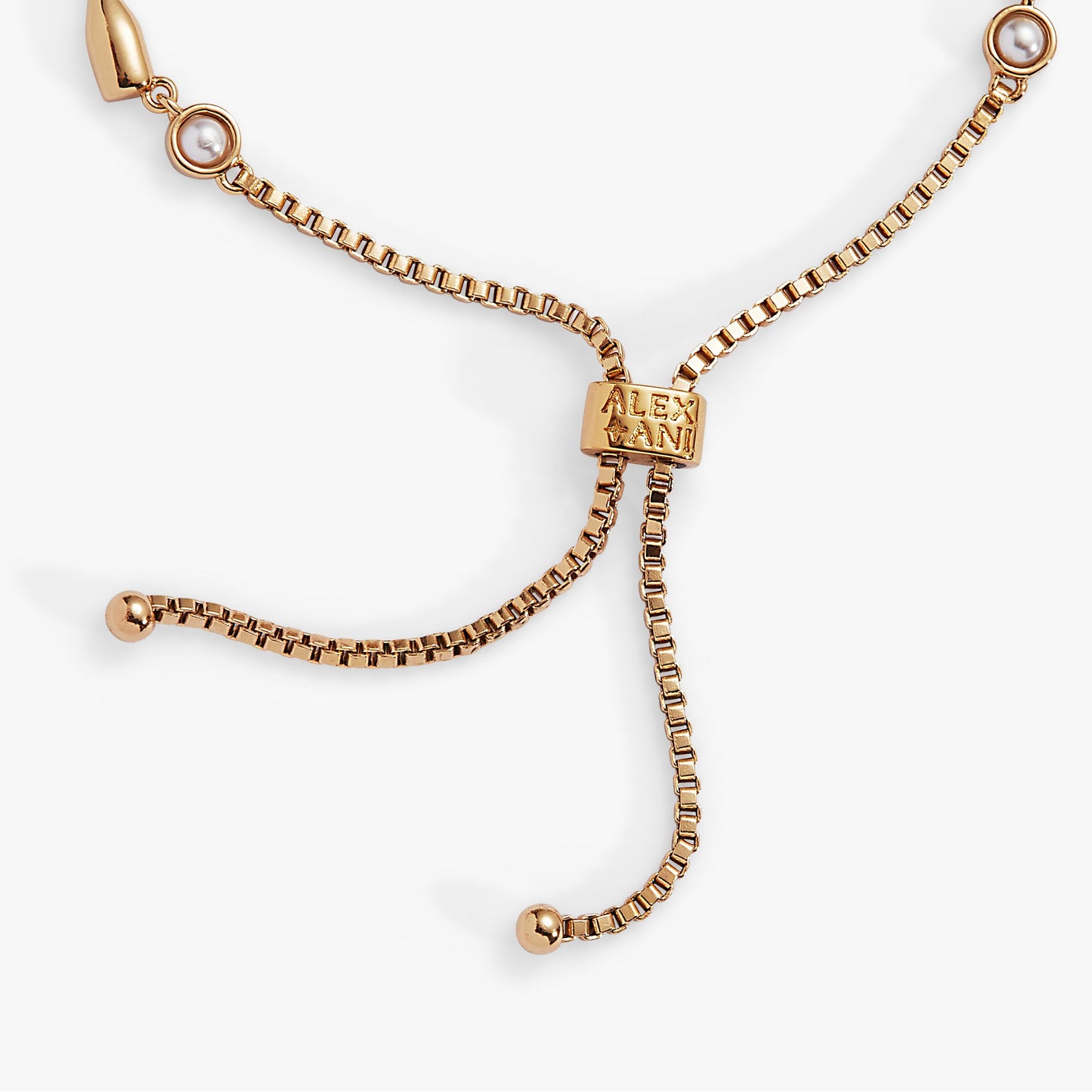 “Cheers” Champagne Inline Bolo Bracelet ALEX AND ANI