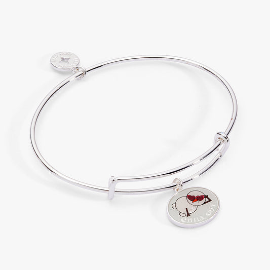 Snowman ‘Chill Out’ Charm Bangle ALEX AND ANI