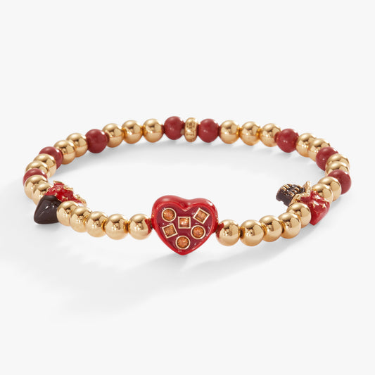”Chocolate Is My Love Language” Stretch Bracelet ALEX AND ANI