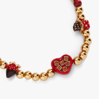 ”Chocolate Is My Love Language” Stretch Bracelet ALEX AND ANI