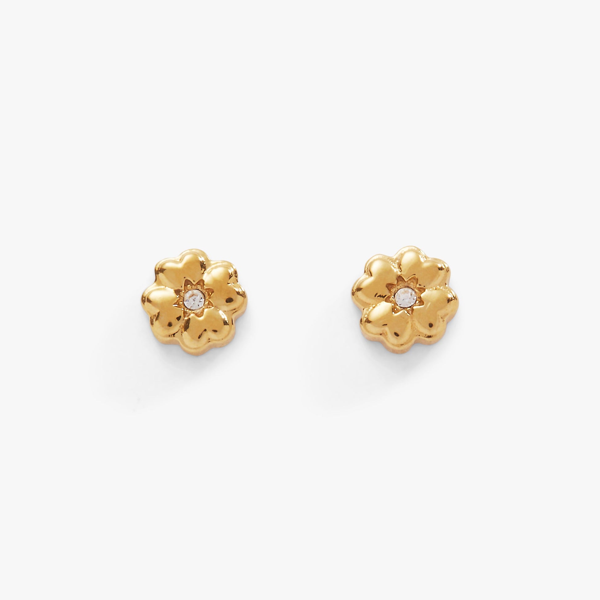 Four-Leaf Clover Mini Stud Earrings ALEX AND ANI