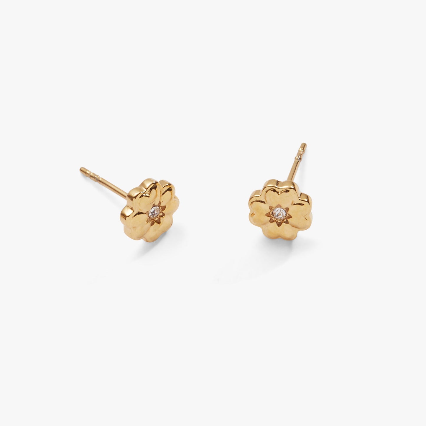 Four-Leaf Clover Mini Stud Earrings ALEX AND ANI