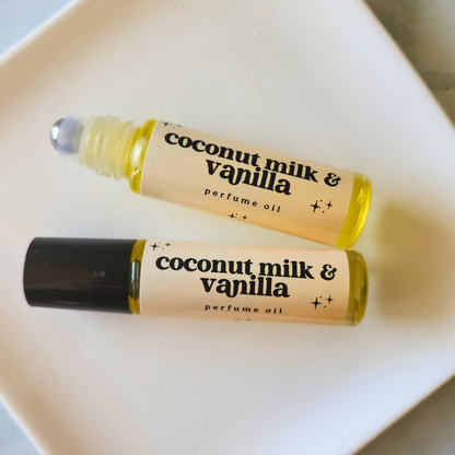 Coconut Milk & Vanilla | Sol De Janerio Inspired | Perfume Oil Rainy Morning Candles