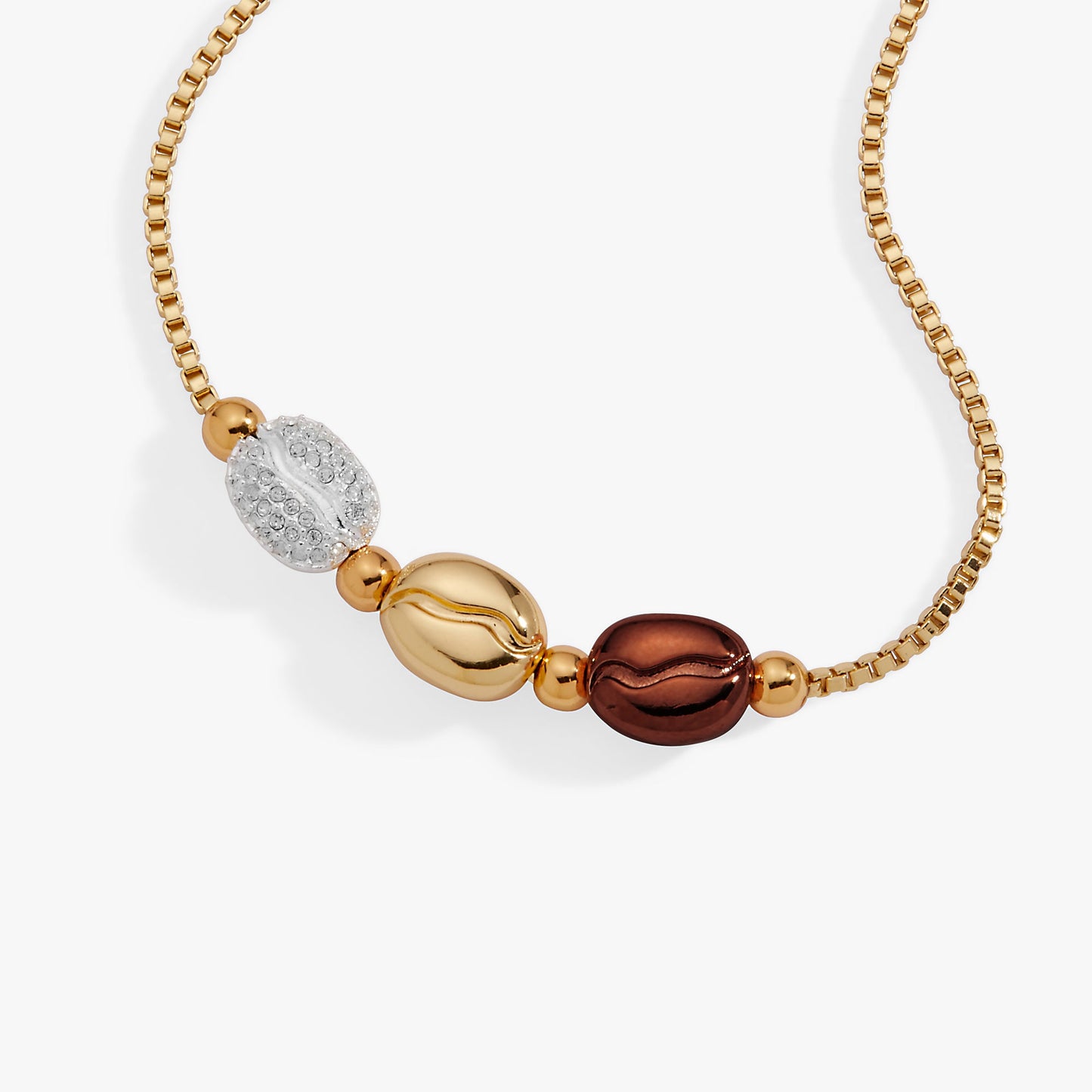 Coffee Bean Bolo Bracelet ALEX AND ANI