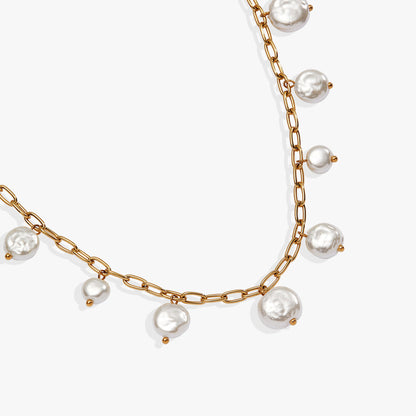 Coin Pearl Shaky Necklace ALEX AND ANI