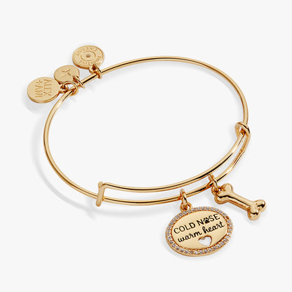 Cold Nose, Warm Heart Charm Bangle ALEX AND ANI