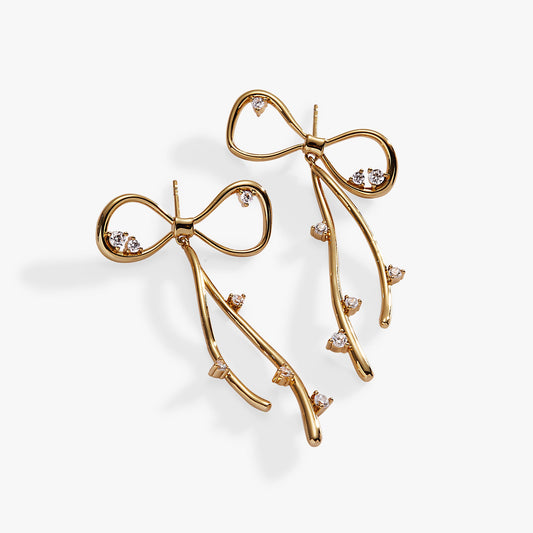 Coquette Bow Earrings ALEX AND ANI