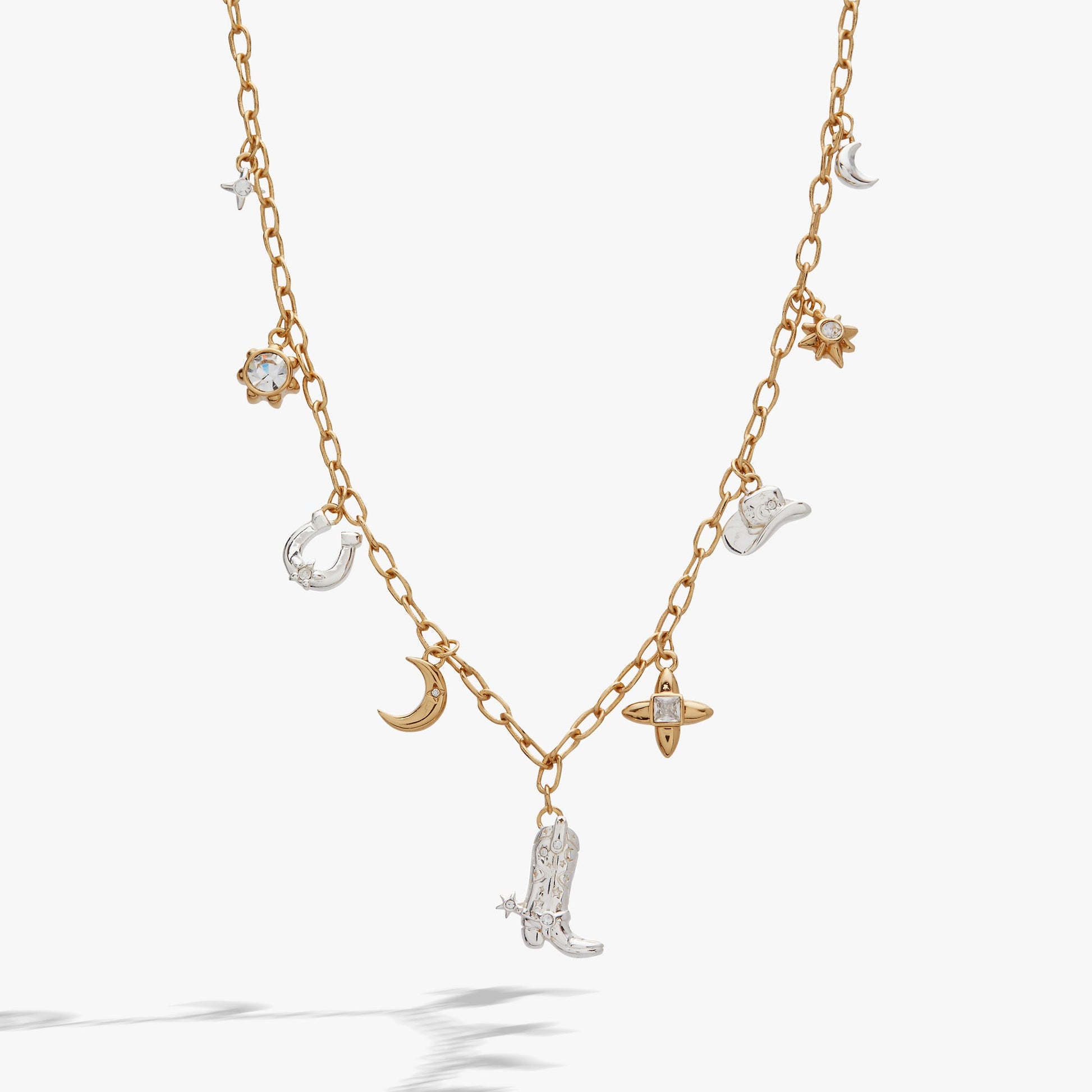 Cosmic Cowgirl Charm Necklace ALEX AND ANI
