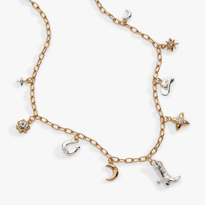 Cosmic Cowgirl Charm Necklace ALEX AND ANI