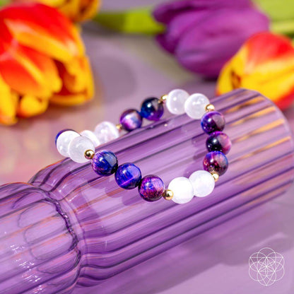 Cosmic Energy Amplifier - Galaxy Tiger’s Eye Bracelet Conscious Items
