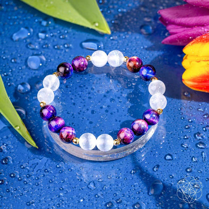 Cosmic Energy Amplifier - Galaxy Tiger’s Eye Bracelet Conscious Items