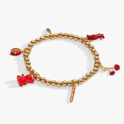 Crayola Fan Favorites Scarlet Charm Stretch Bracelet ALEX AND ANI