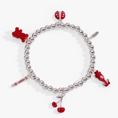 Crayola Fan Favorites Scarlet Charm Stretch Bracelet ALEX AND ANI
