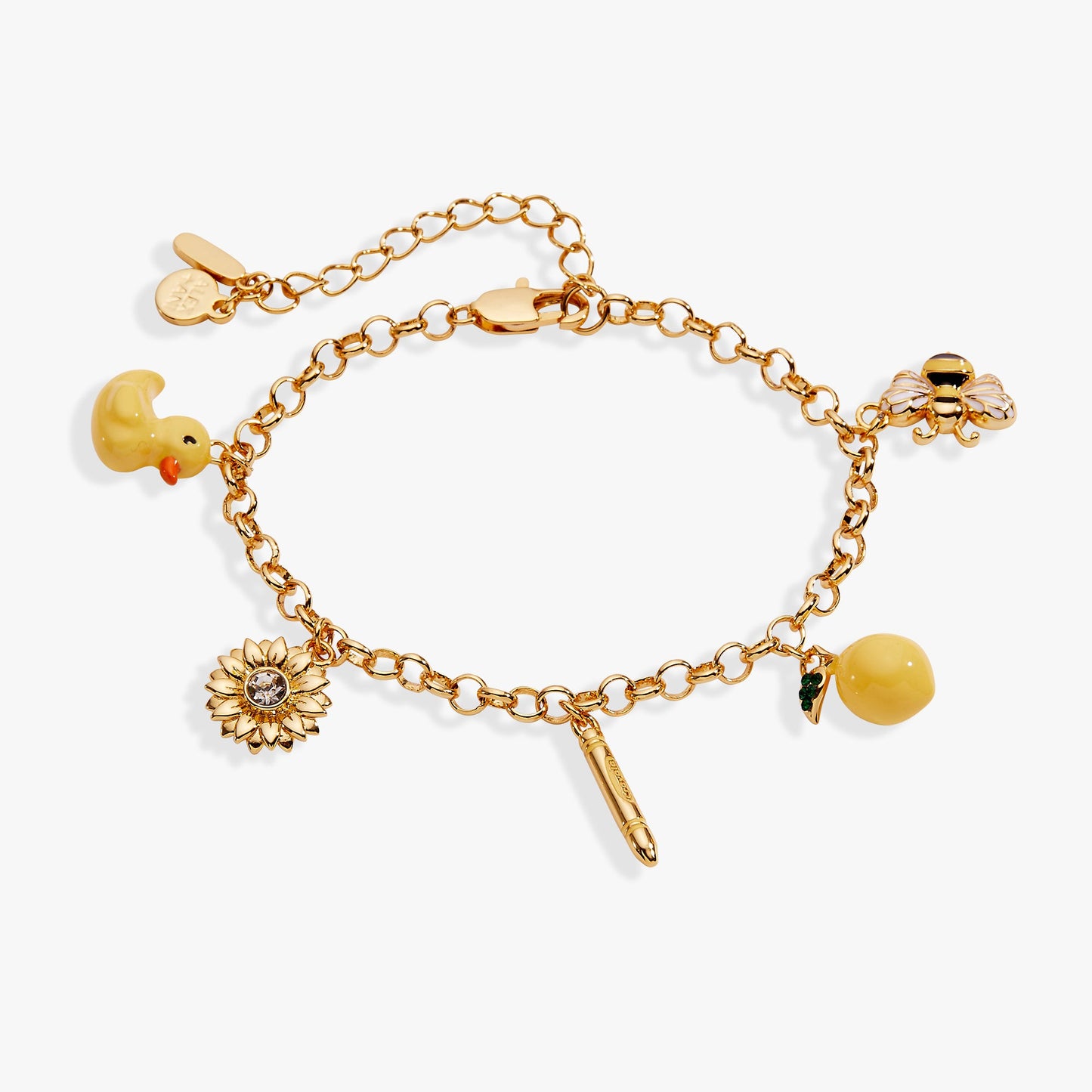 Crayola Fan Favorites Sunglow Charm Bracelet ALEX AND ANI
