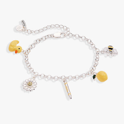 Crayola Fan Favorites Sunglow Charm Bracelet ALEX AND ANI