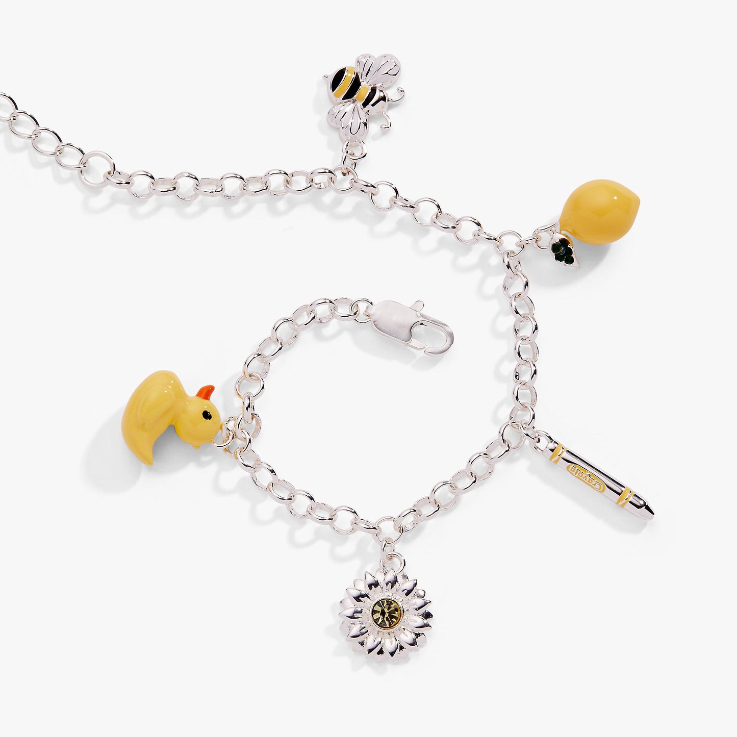 Crayola Fan Favorites Sunglow Charm Bracelet ALEX AND ANI