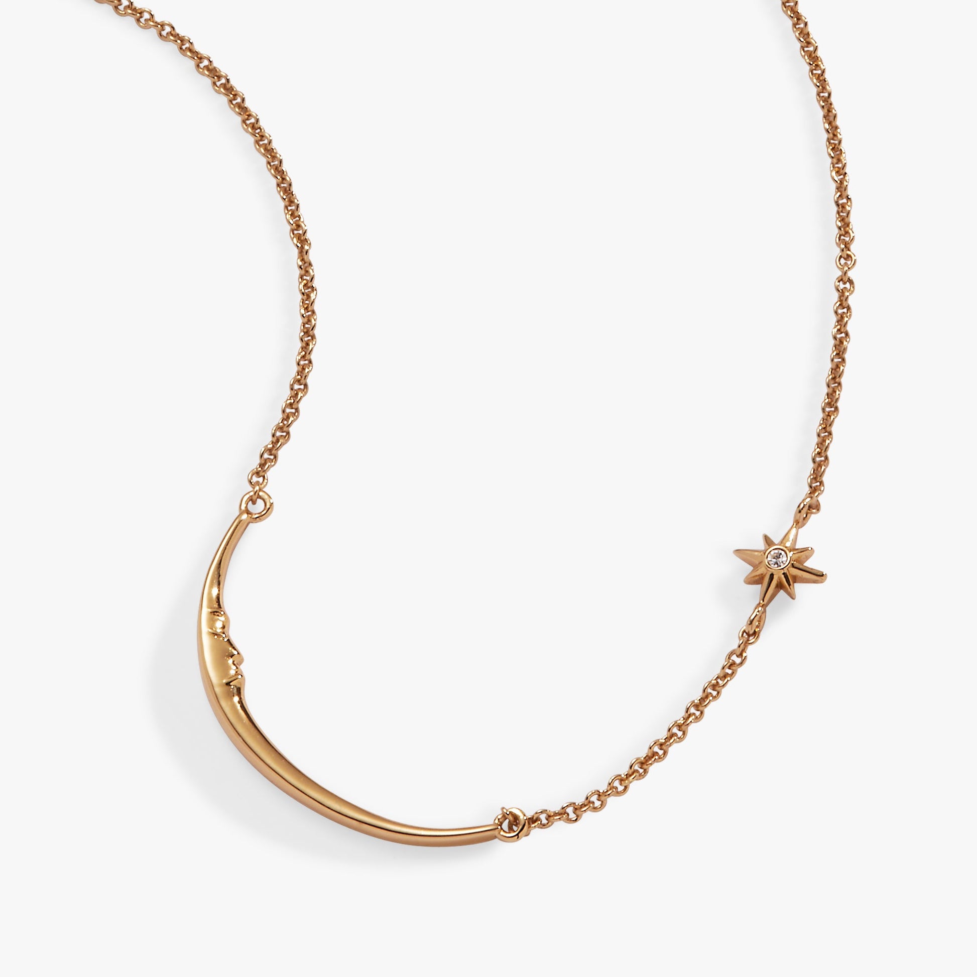 Crescent Moon Necklace ALEX AND ANI