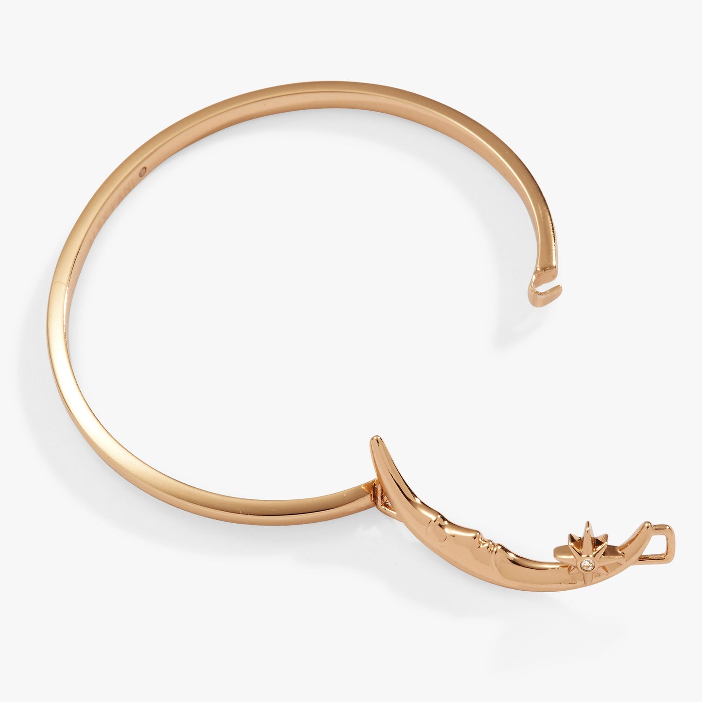 Crescent Moon Tension Bangle ALEX AND ANI