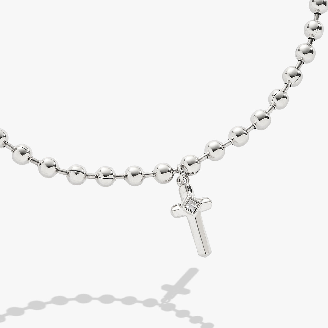 Cross Ball Chain Bracelet ALEX AND ANI