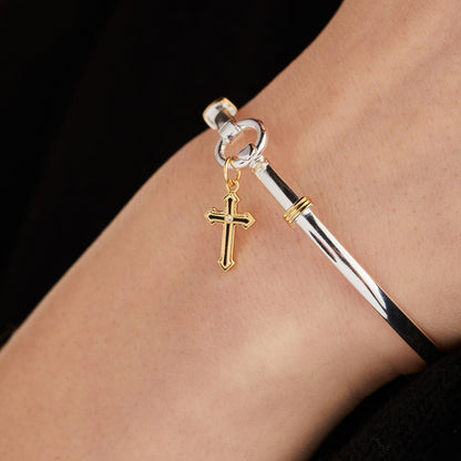Cross Clip Bangle ALEX AND ANI
