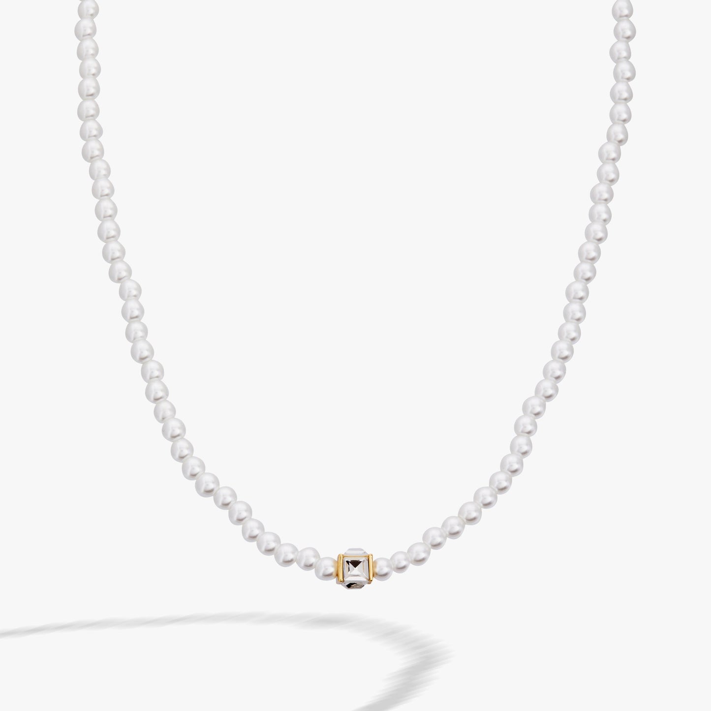 Crystal and Pearl Beaded Necklace ALEX AND ANI