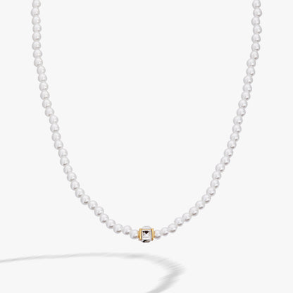Crystal and Pearl Beaded Necklace ALEX AND ANI