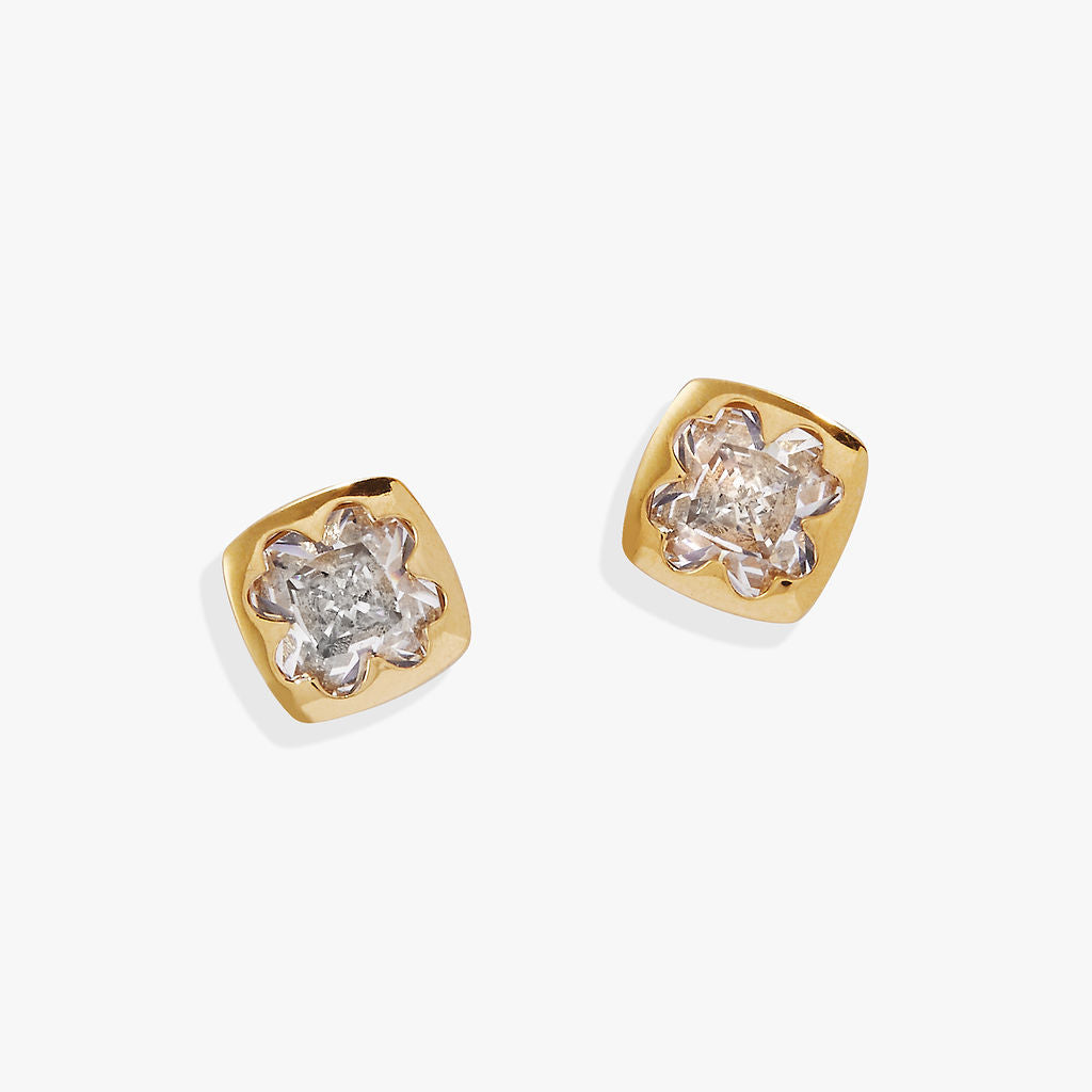 Crystal Clover Mini Stud Earrings ALEX AND ANI