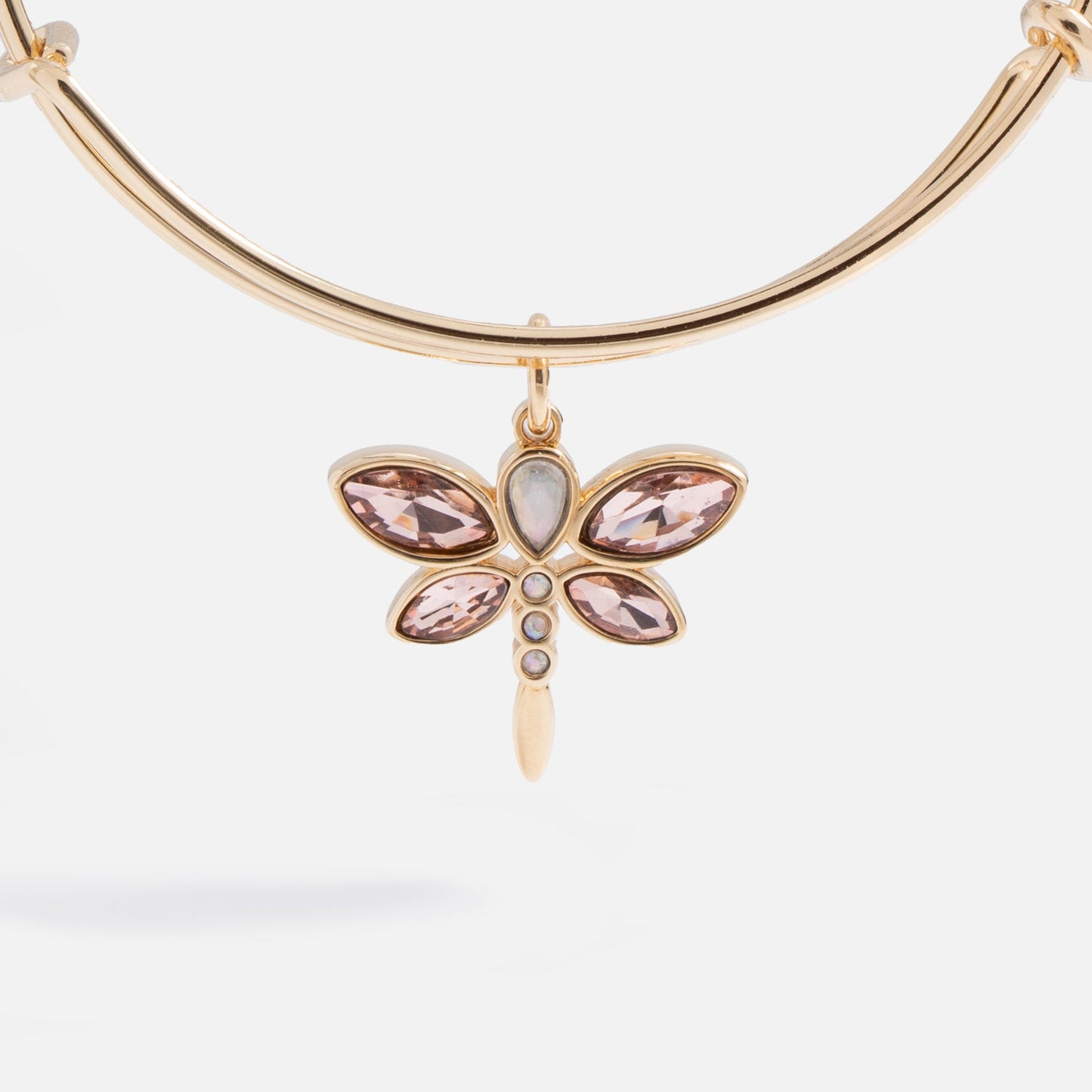 Crystal Dragonfly Bangle ALEX AND ANI