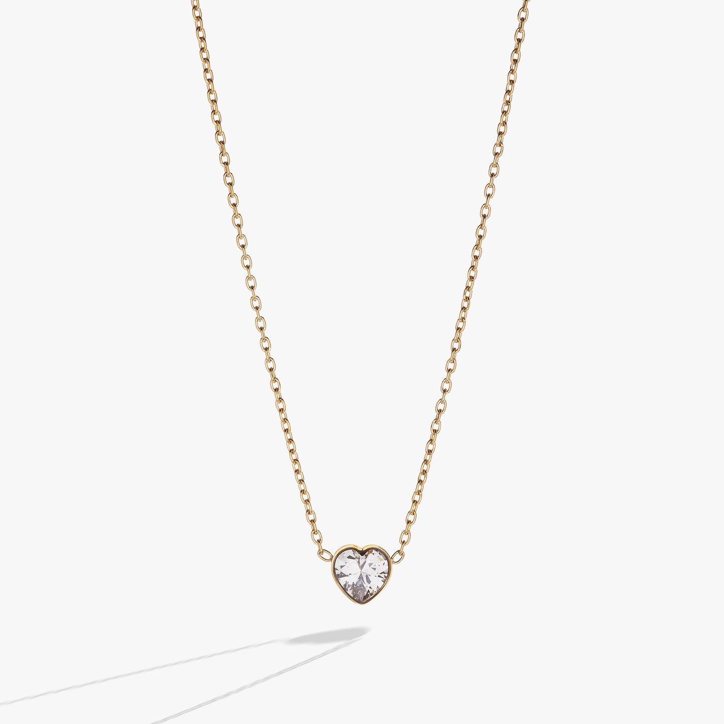 Crystal Heart Pendant Necklace ALEX AND ANI