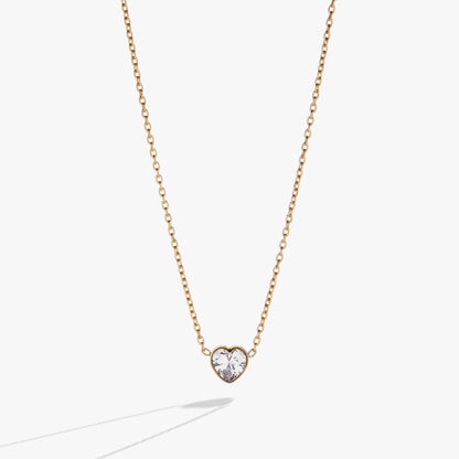 Crystal Heart Pendant Necklace ALEX AND ANI