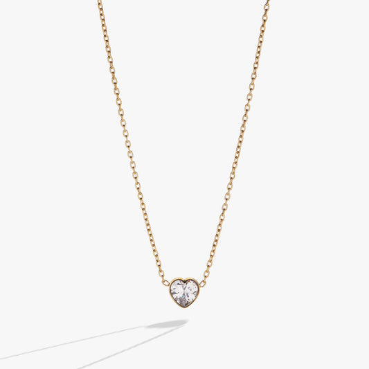 Crystal Heart Pendant Necklace ALEX AND ANI