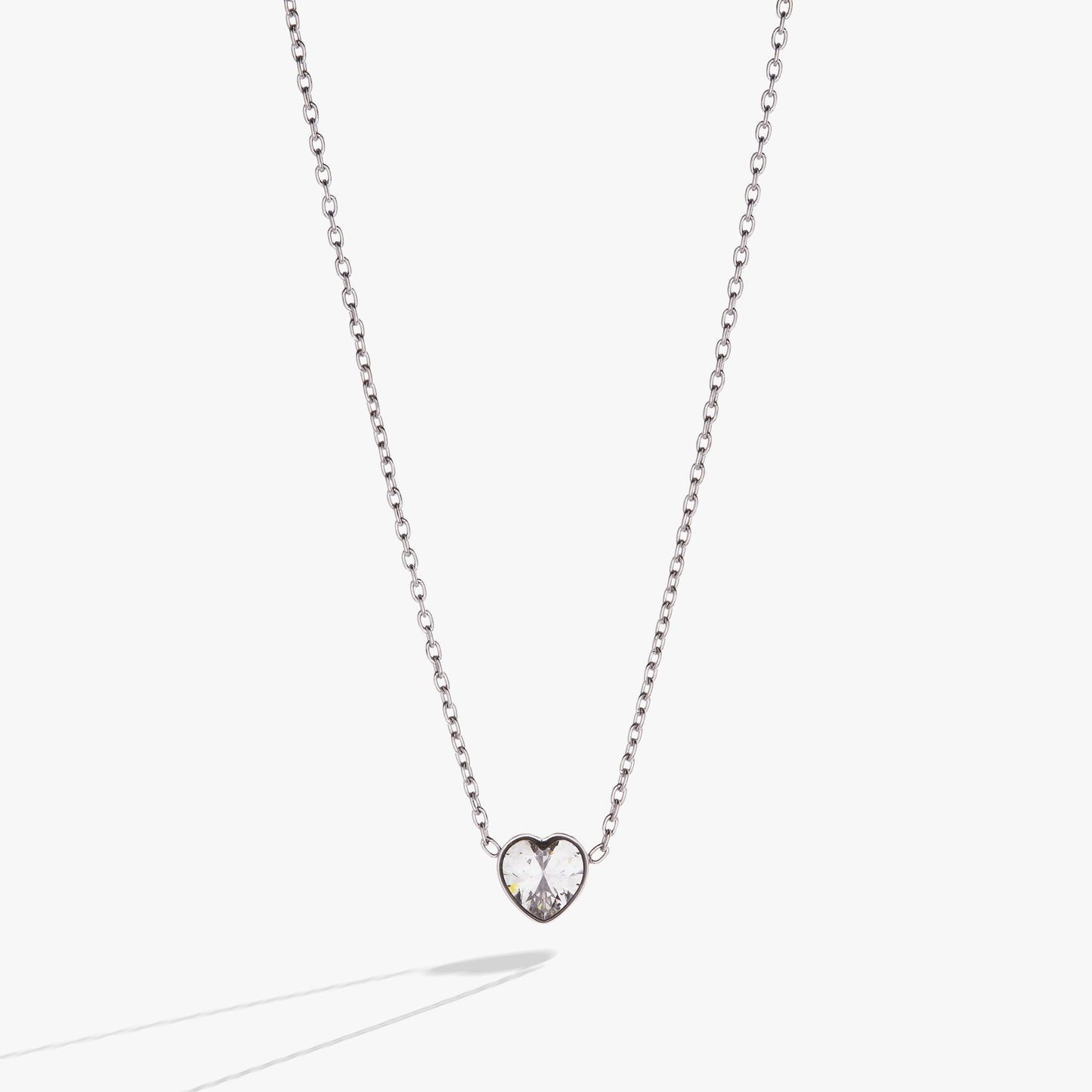 Crystal Heart Pendant Necklace ALEX AND ANI