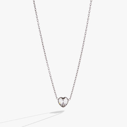 Crystal Heart Pendant Necklace ALEX AND ANI