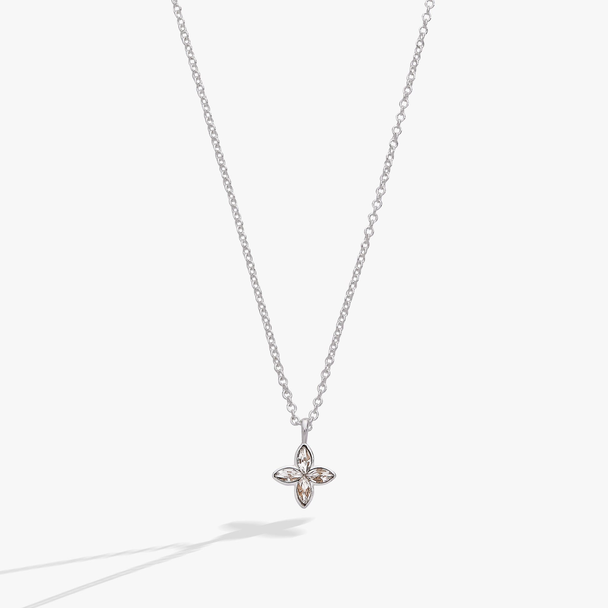 Crystal Logo Star Necklace ALEX AND ANI