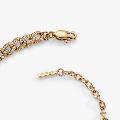 Crystal Pave Curb Chain Bracelet ALEX AND ANI