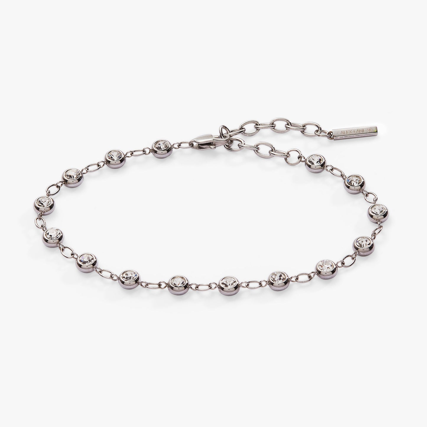 Crystal Pebble Chain Bracelet ALEX AND ANI