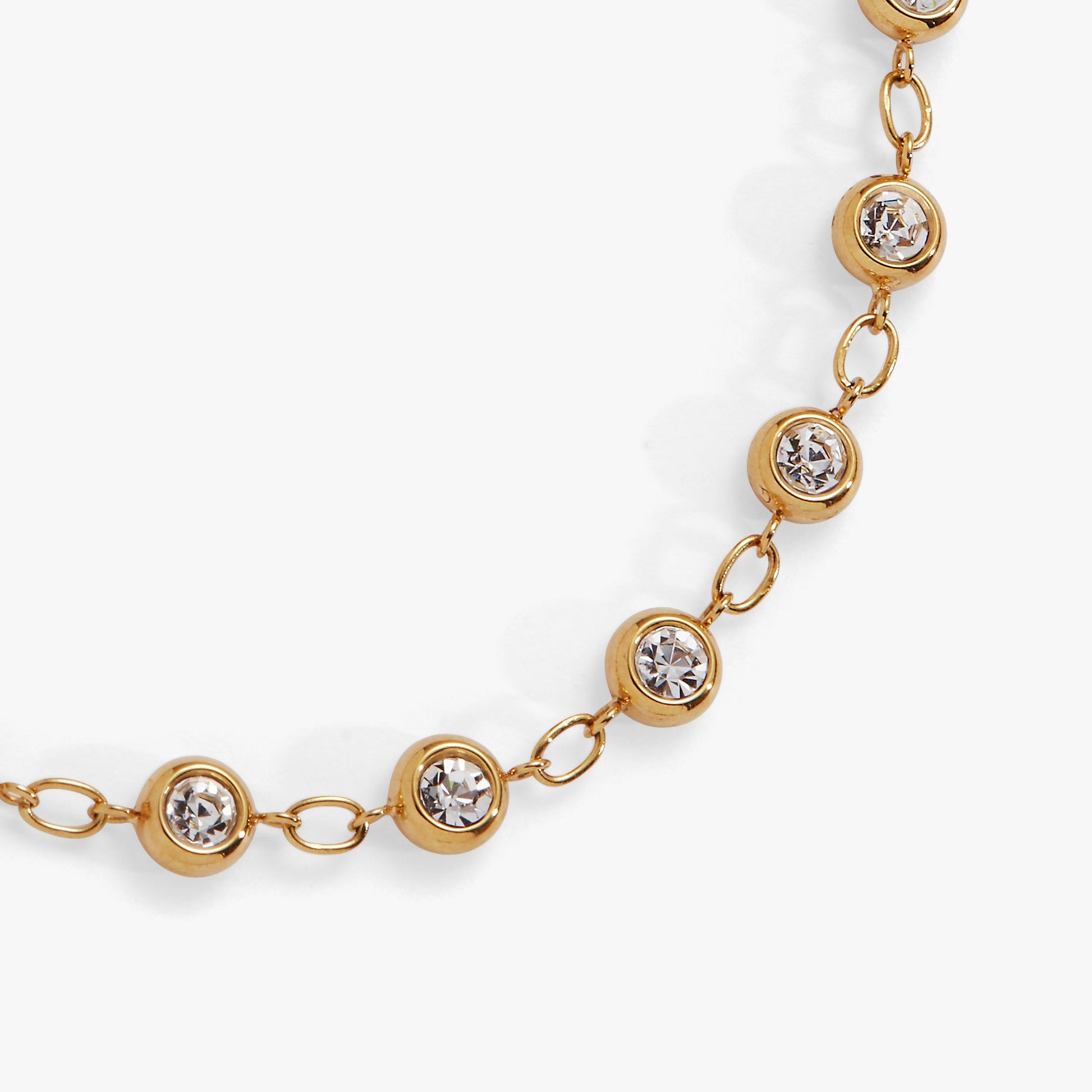Crystal Pebble Chain Bracelet ALEX AND ANI