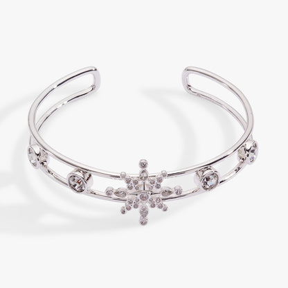 Crystal Snowflake Cuff Bracelet ALEX AND ANI