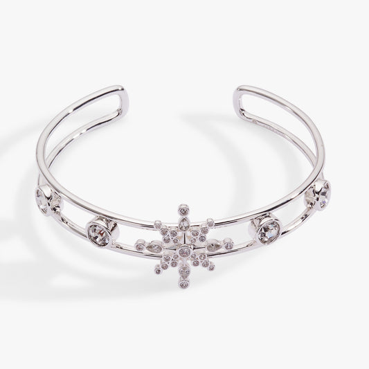 Crystal Snowflake Cuff Bracelet ALEX AND ANI