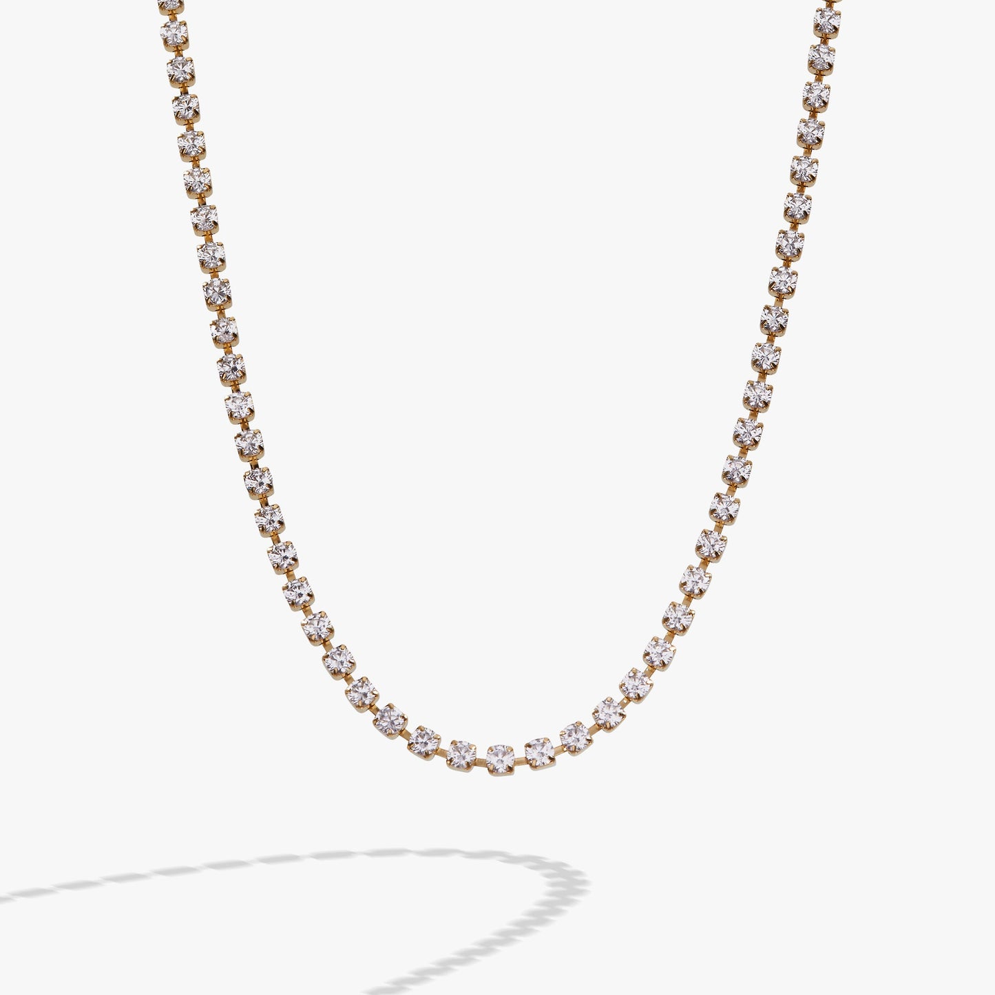 Crystal Tennis Chain Necklace ALEX AND ANI