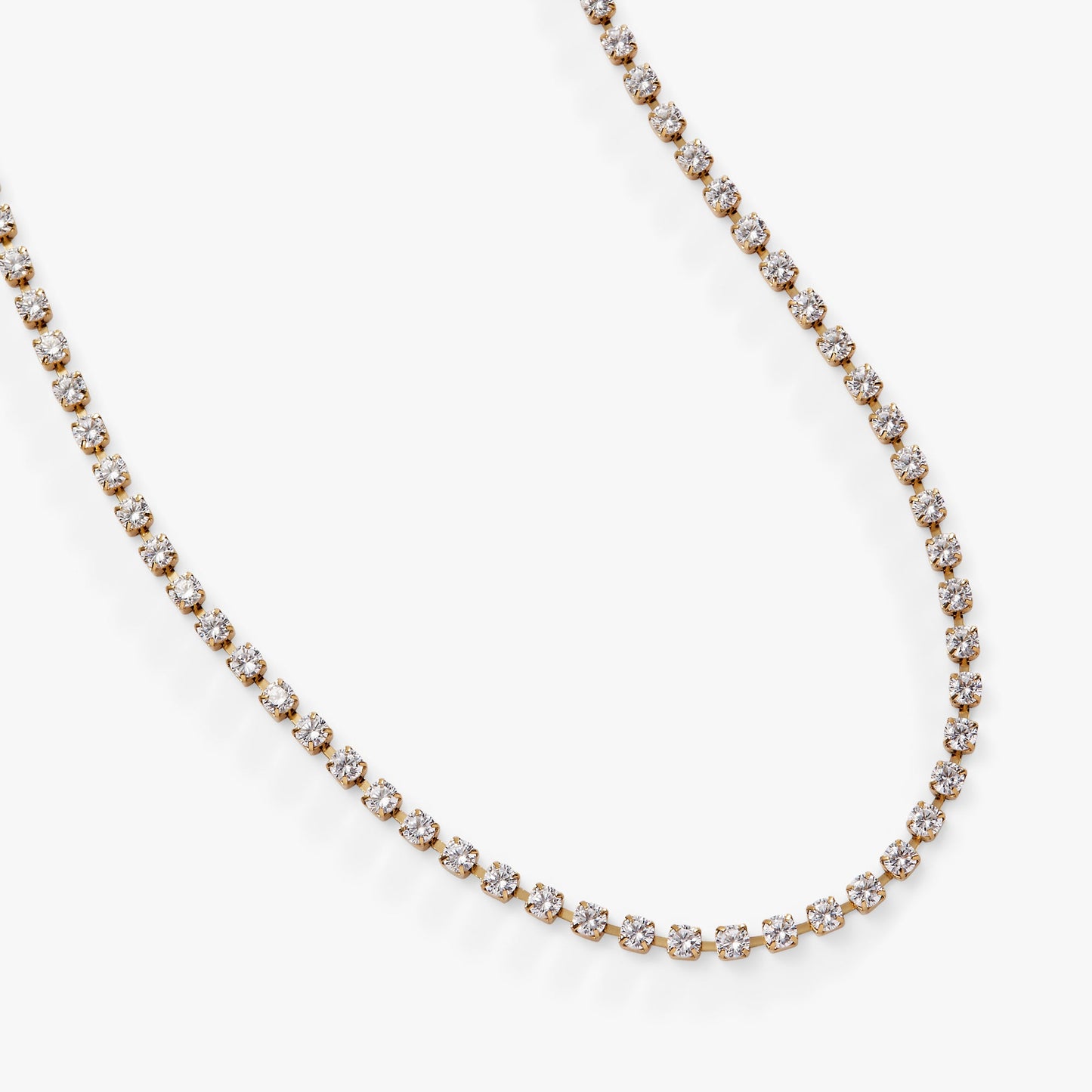Crystal Tennis Chain Necklace ALEX AND ANI