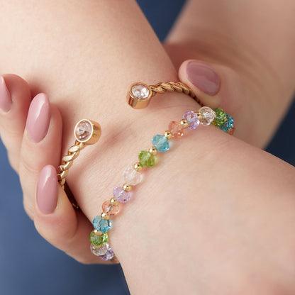 Pastel Crystal Bracelet ALEX AND ANI