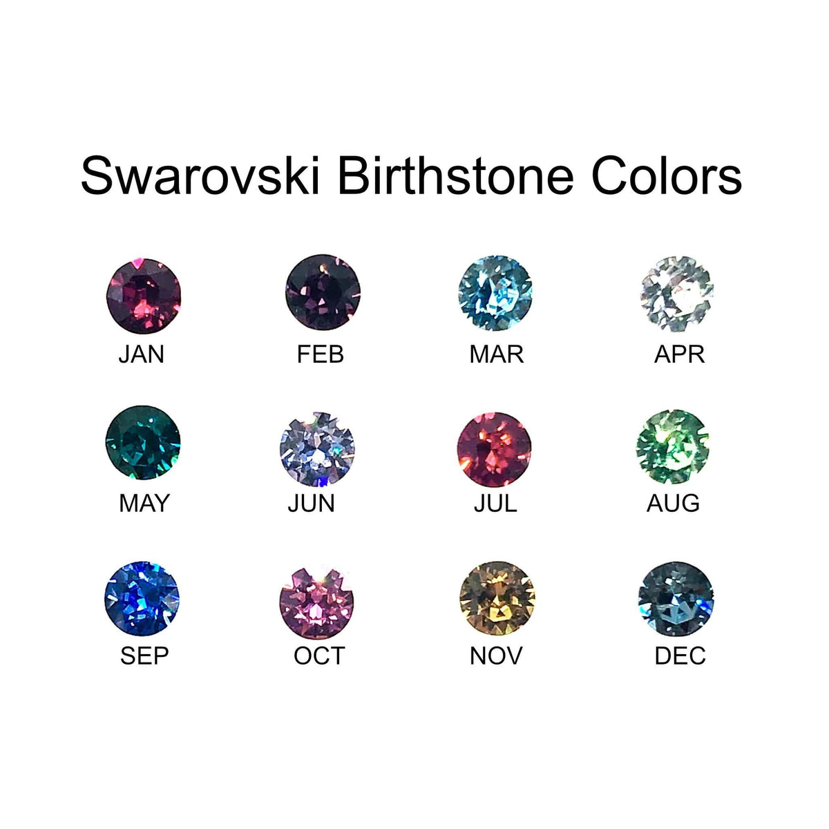 Custom Mothers Birthstone Bracelet Mid-Sized