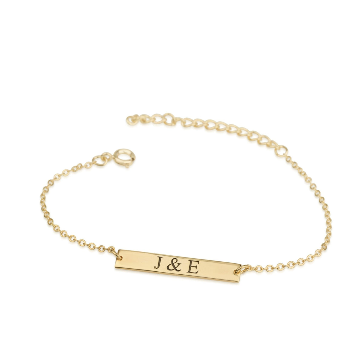 Customize Bar Name Bracelet