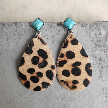 Turquoise Teardrop Earrings - 5 Styles Bumpkin Ranchwear