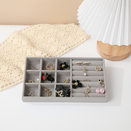 Jewelry Storage Box-Full Exclusion Clause-Beige-1 piece