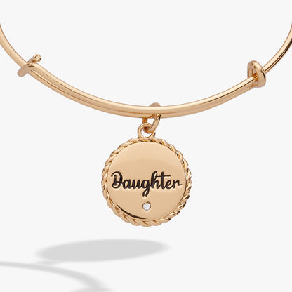 Daughter 'The Most Precious Gift Of My Life' Charm Bangle ALEX AND ANI