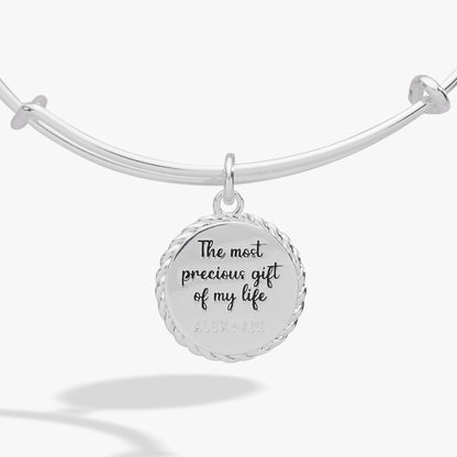 Daughter 'The Most Precious Gift Of My Life' Charm Bangle ALEX AND ANI