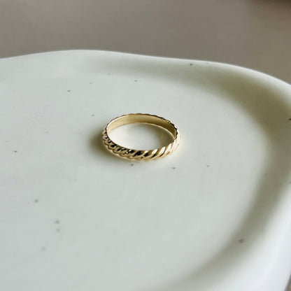 14k gold filled SHORE BAND RING