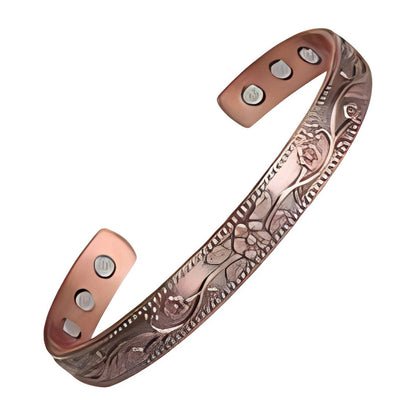 Adjustable Therapeutic Magnetic Pure Copper Bracelet